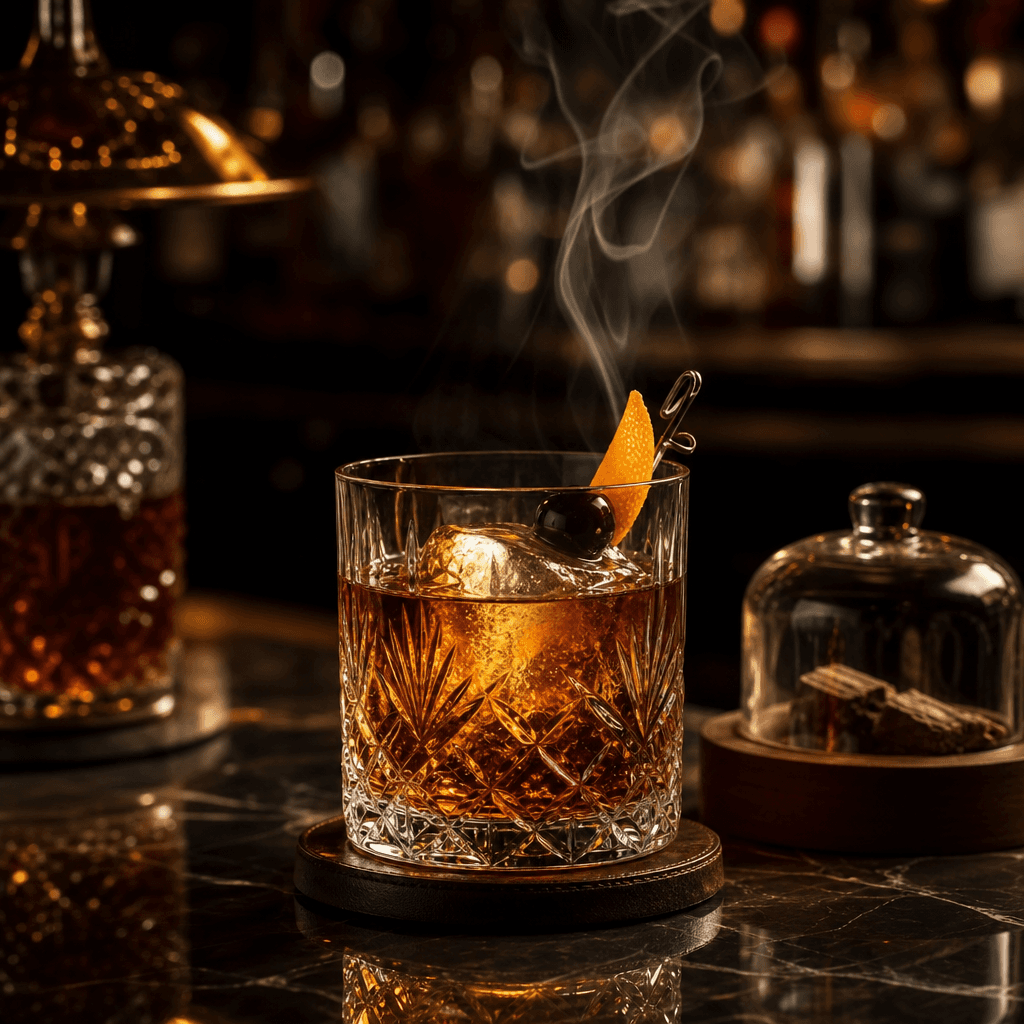 Smoked Old Fashioned perfection