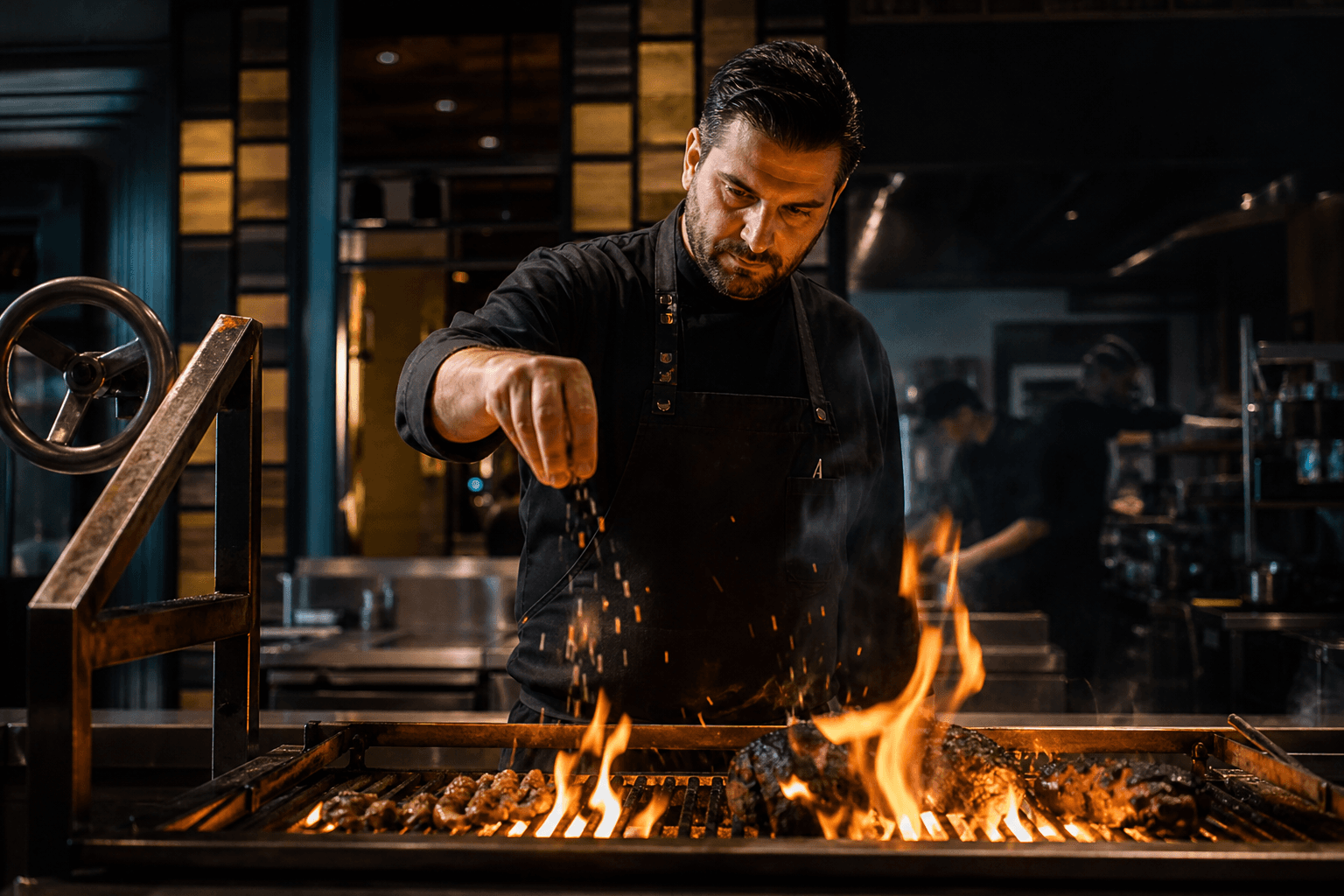 Chef at work